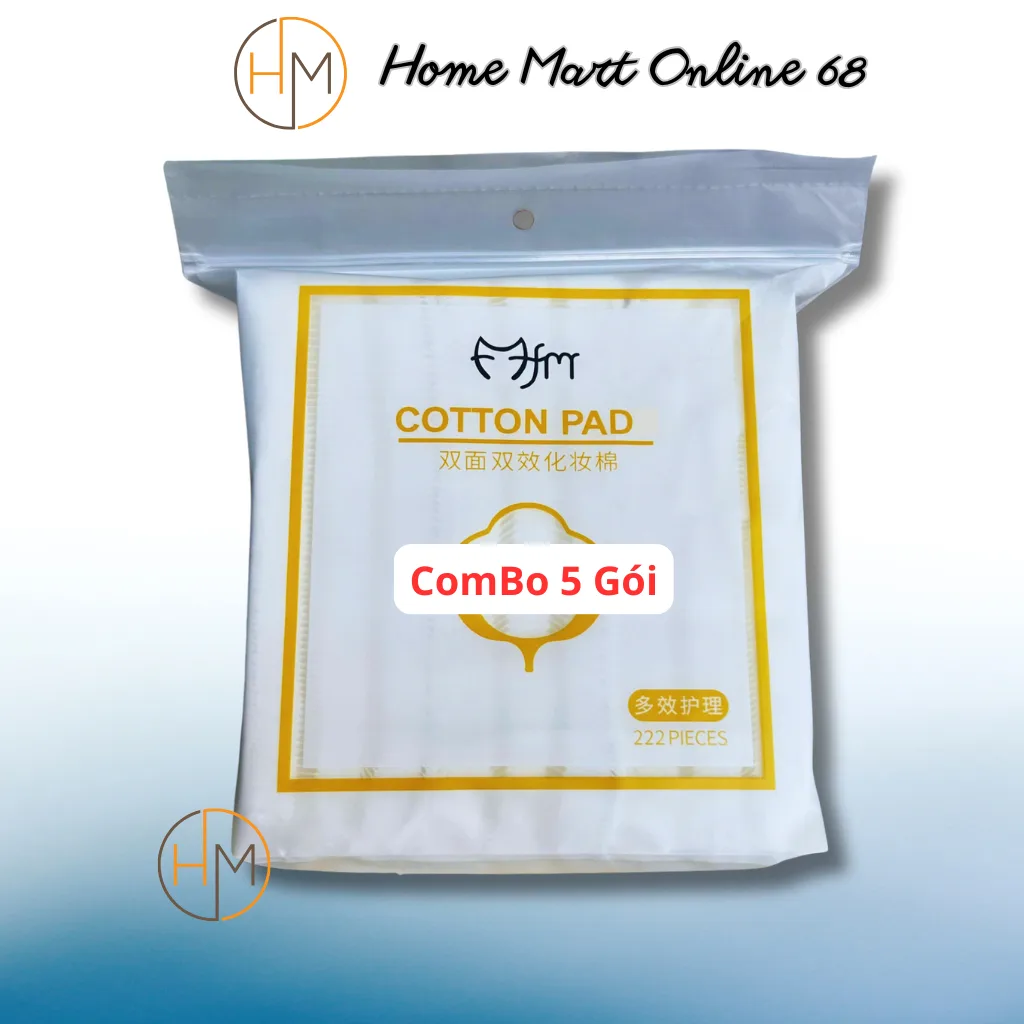 Bông tẩy trang 222 miếng 3 lớp Cotton Pads: Rẻ mà có đáng dùng không?