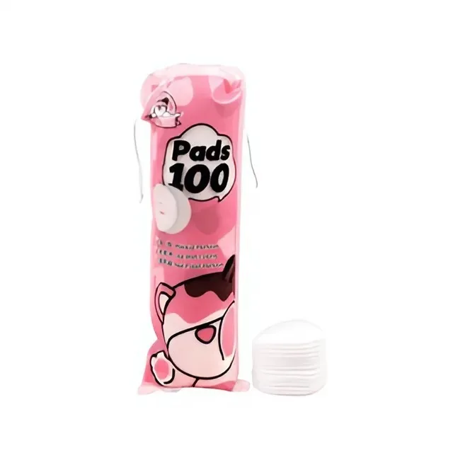 Bông tẩy trang Choice gấu dâu Hatsu 150 miếng: mềm mịn không rát da