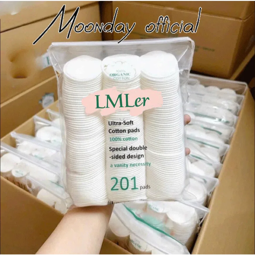 Bông tẩy trang Lamer 201 miếng 100% cotton: Rẻ mà xài có sướng không?