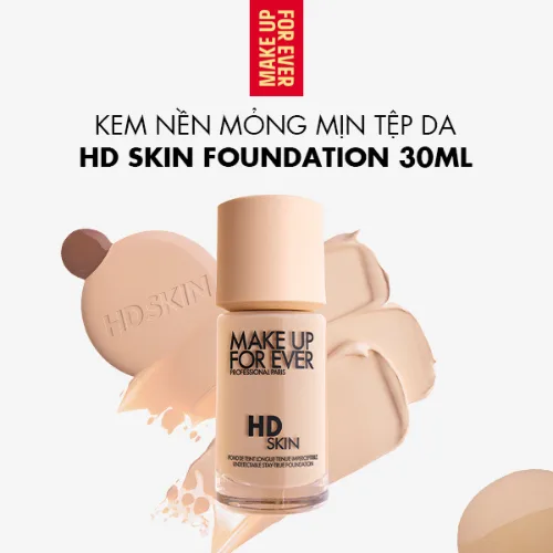 Kem nền HD Skin mỏng mịn tệp da