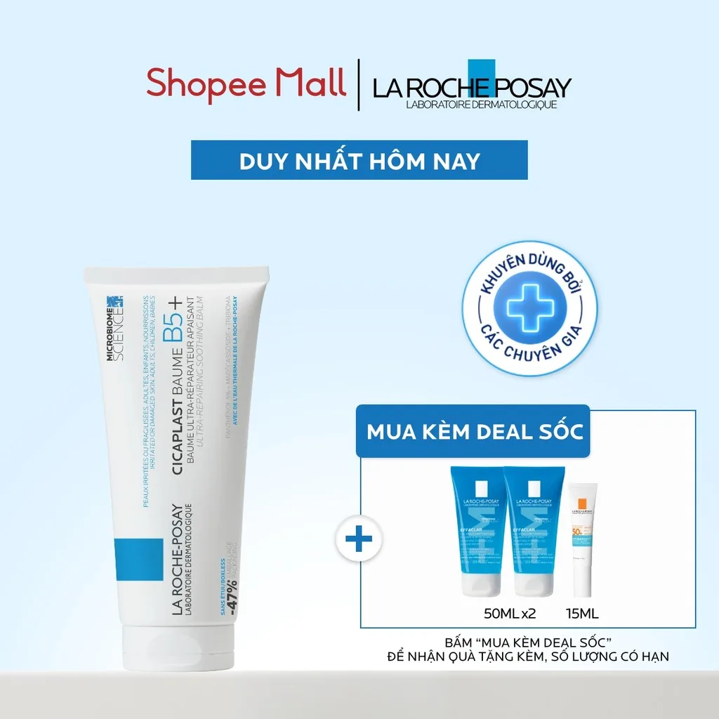 Cicaplast Baume B5+ 100ml – kem phục hồi đa năng của La Roche-Posay