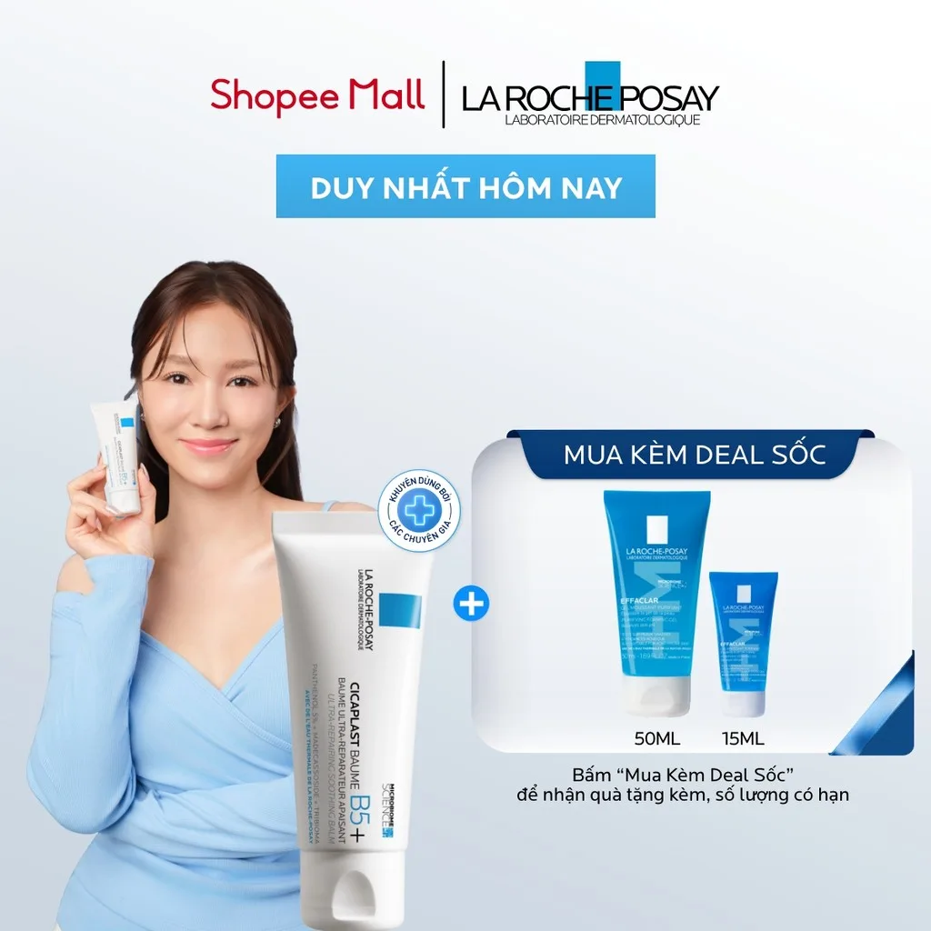 Kem phục hồi La Roche-Posay Cicaplast Baume B5+ 40ml: cứu tinh da hư tổn
