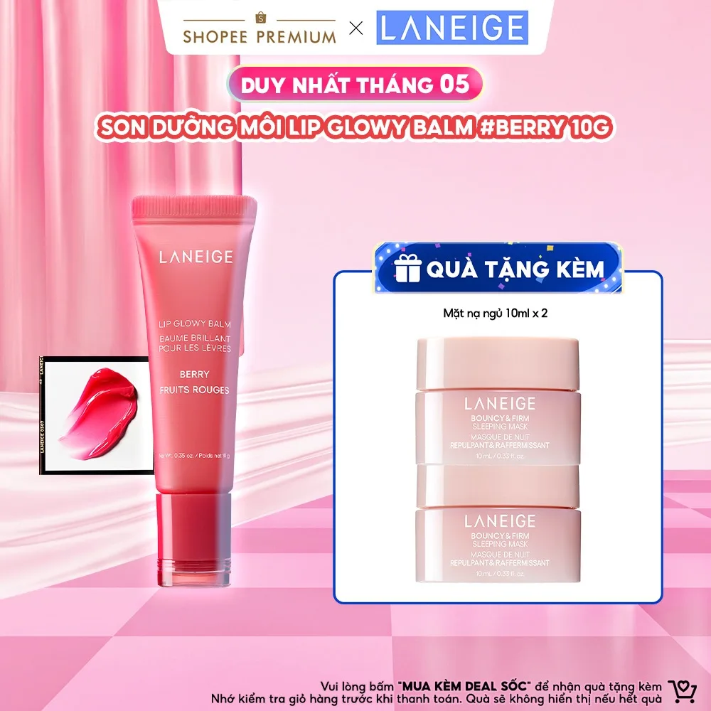 Son dưỡng môi Laneige Lip Glowy Balm
