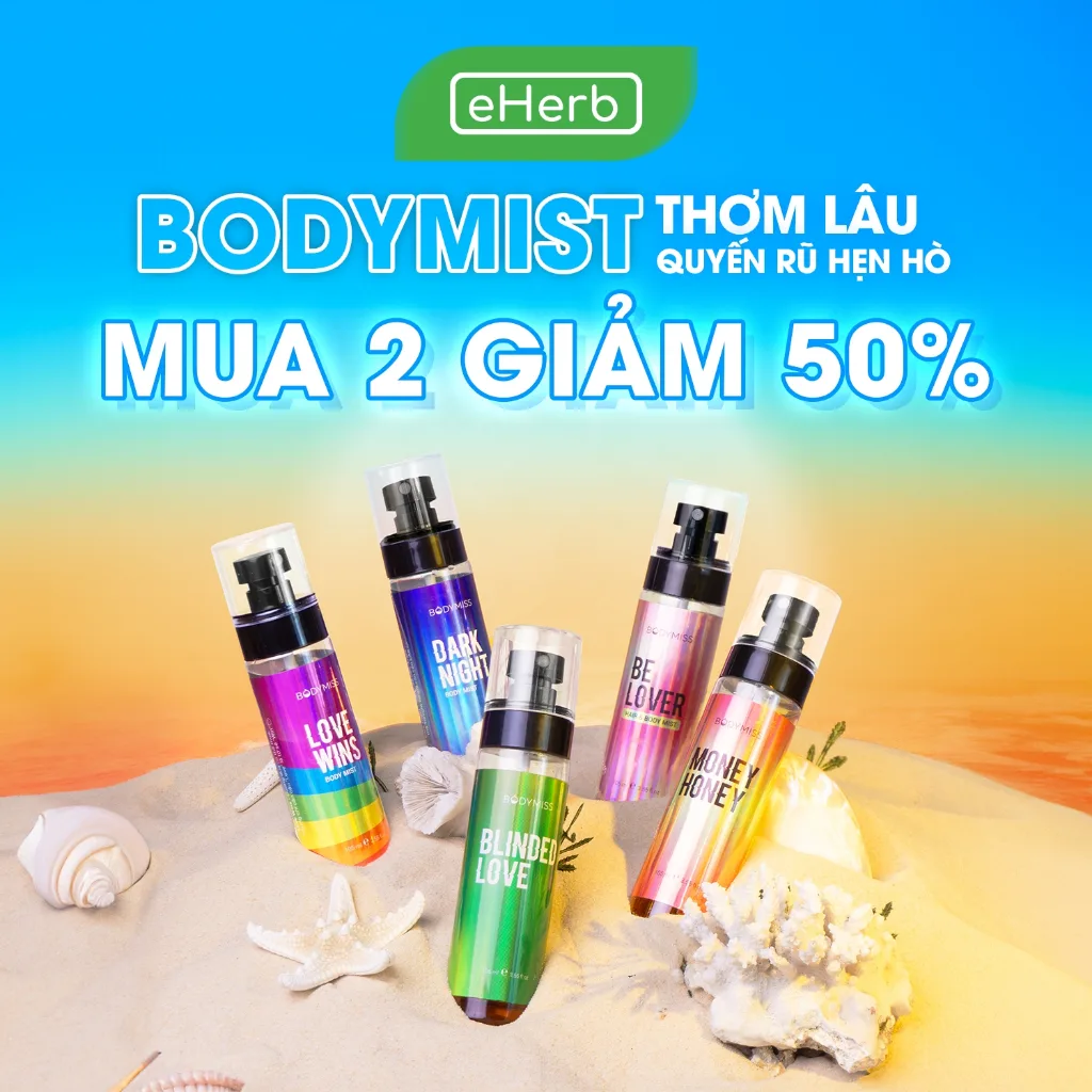 Body Mist BODYMISS Hẹn Hò 105ml: mùi ngọt ngào được lòng cả nam nữ