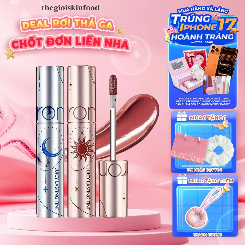 Son Tint Romand Juicy Lasting Tint Starry Edition Màu 23 có đáng mua?