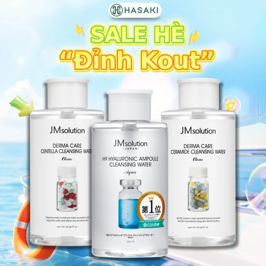 Nước Tẩy Trang JMsolution Hasaki Sản Phẩm Chính Hãng