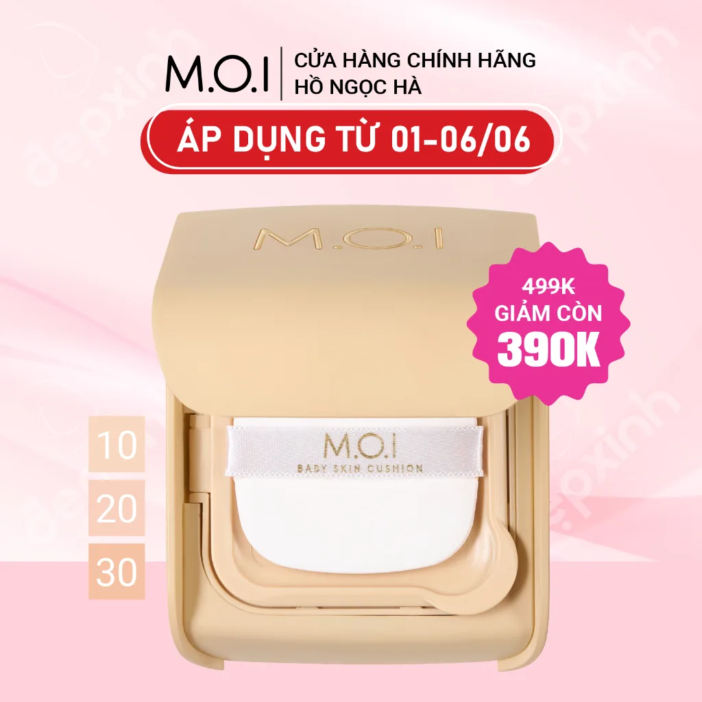 Phấn nước M.O.I Baby Skin Cushion SPF 50+ PA+++