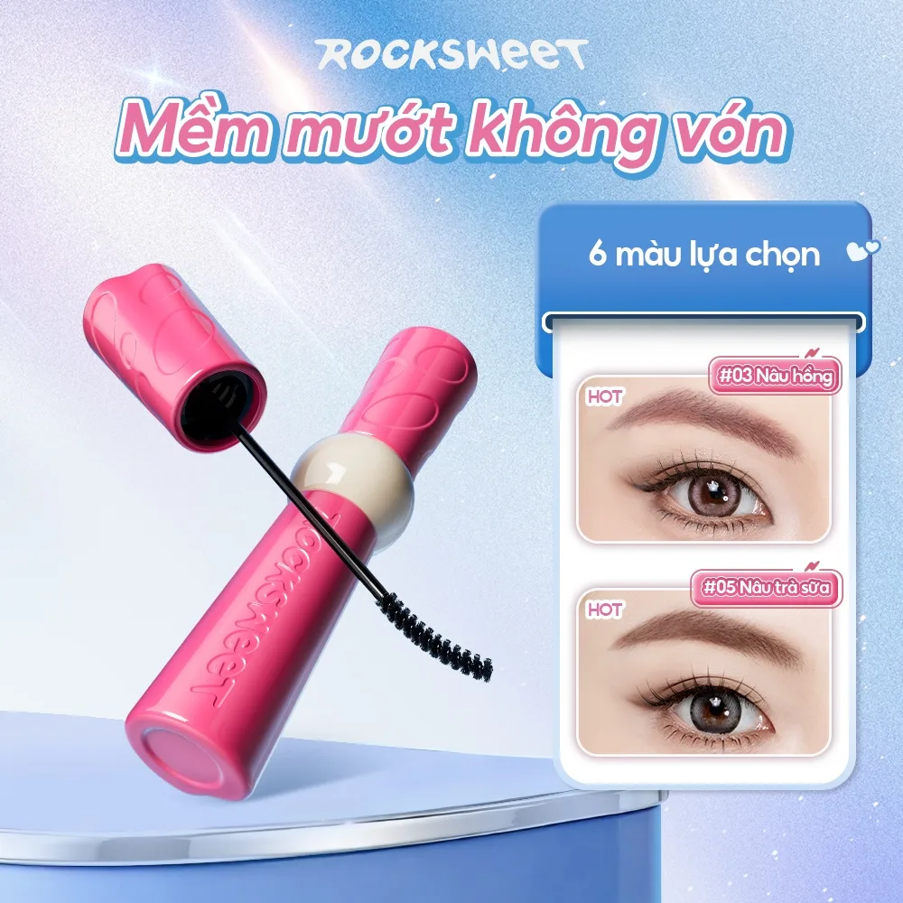 Mascara lông mày mờ nhung ROCKSWEET 2.0