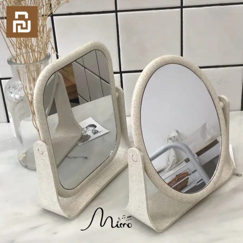 Gương trang điểm để bàn Xiaomi YouPin 2 mặt xoay 360 độ đáng mua?